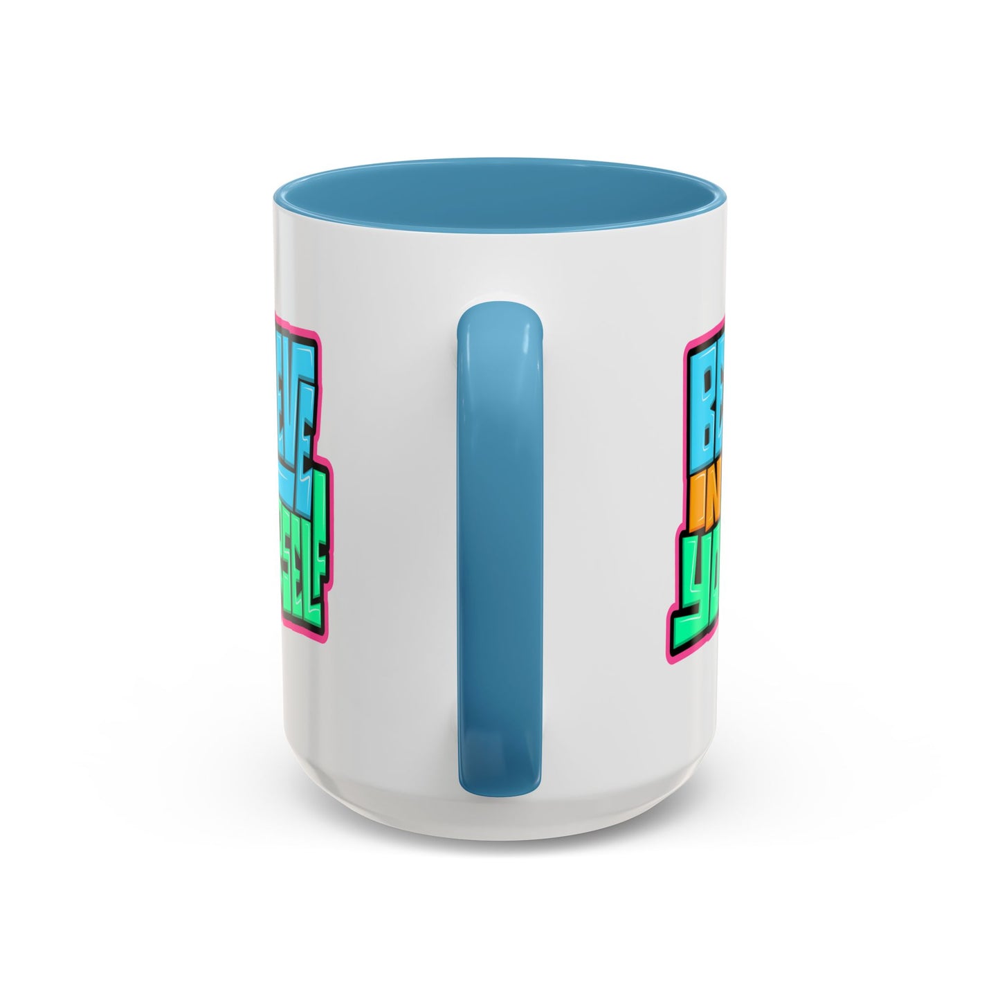Motivation Mug - Believe In Yourself Graffiti