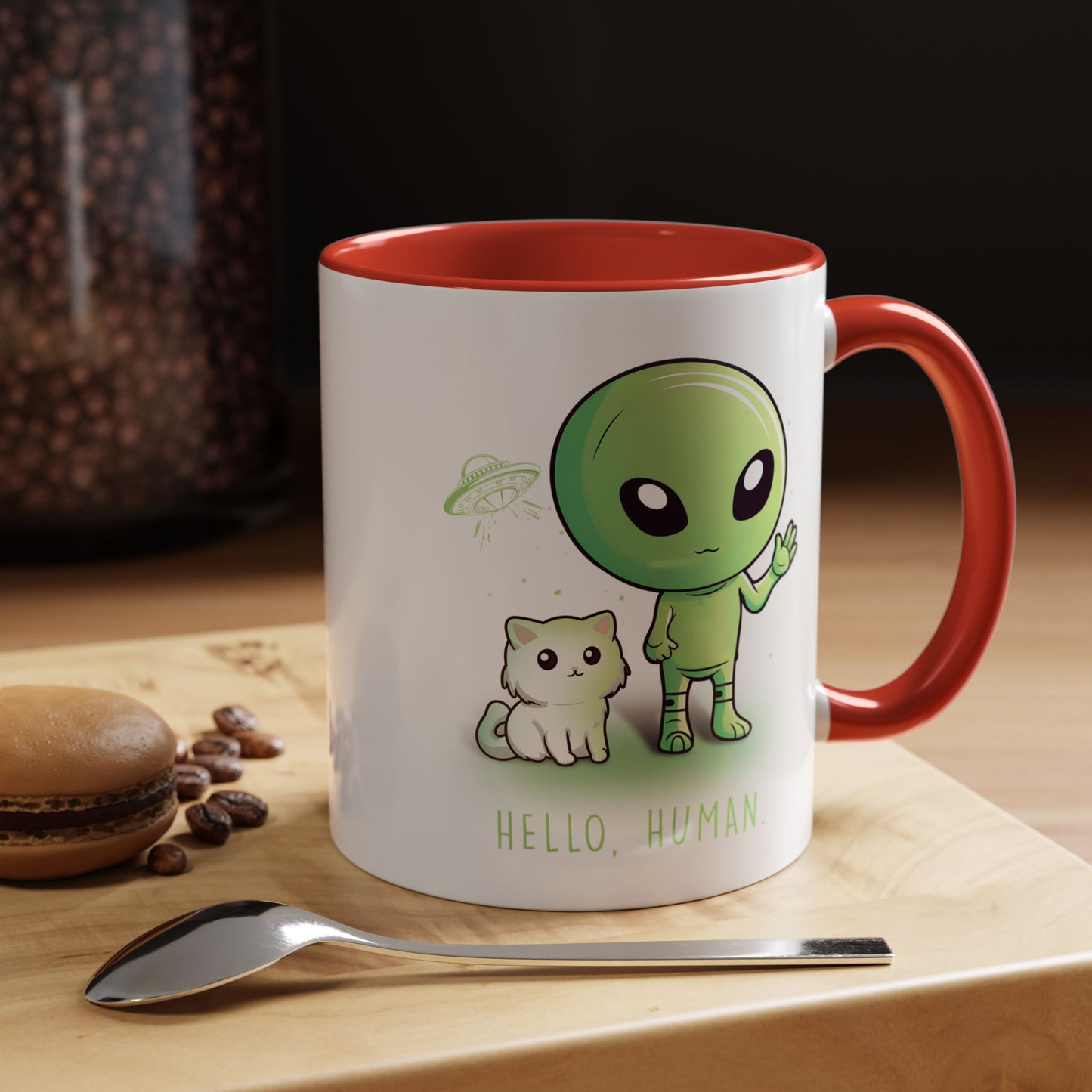 Alien Mug - Hello Human