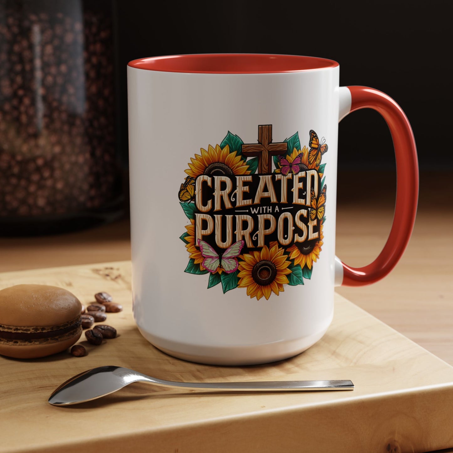 Religious Mug - Created With Purpose