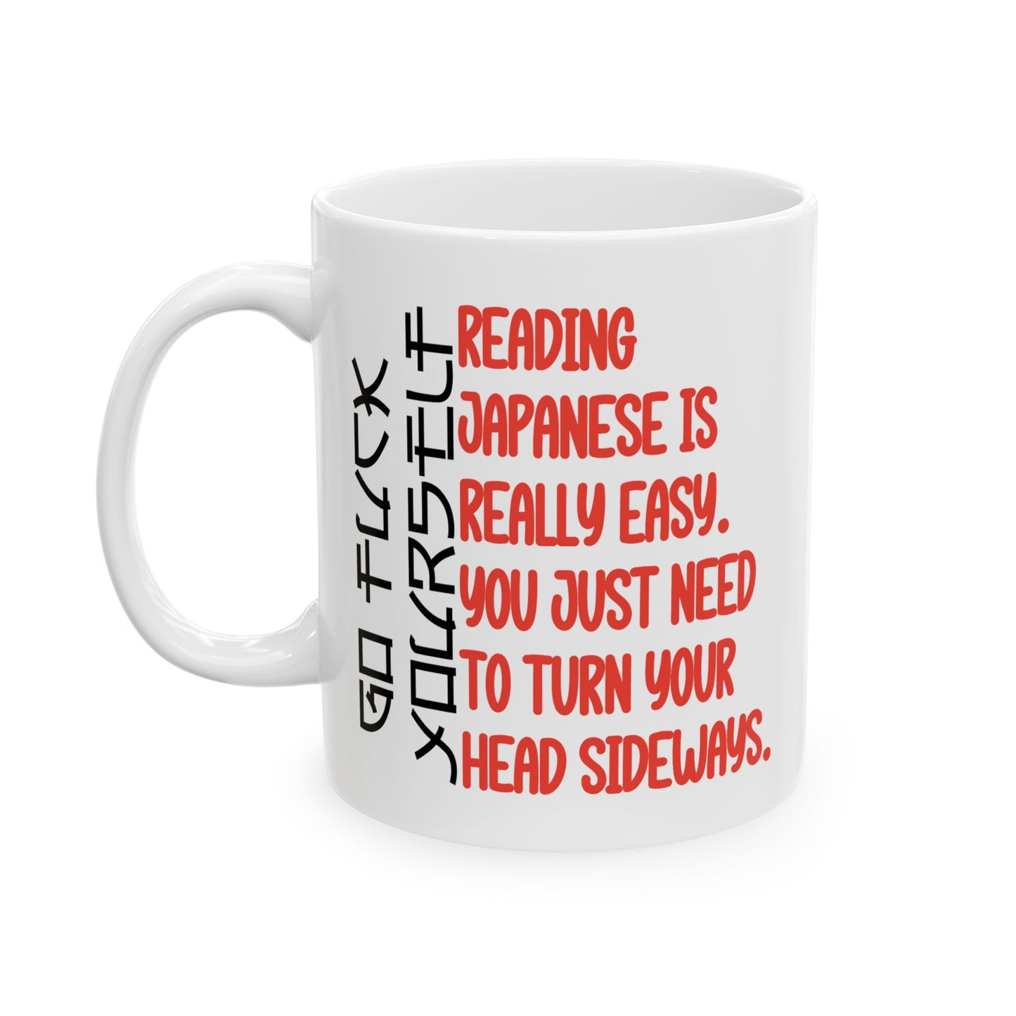 Adult Mug - Reading Japanese Is Really Easy