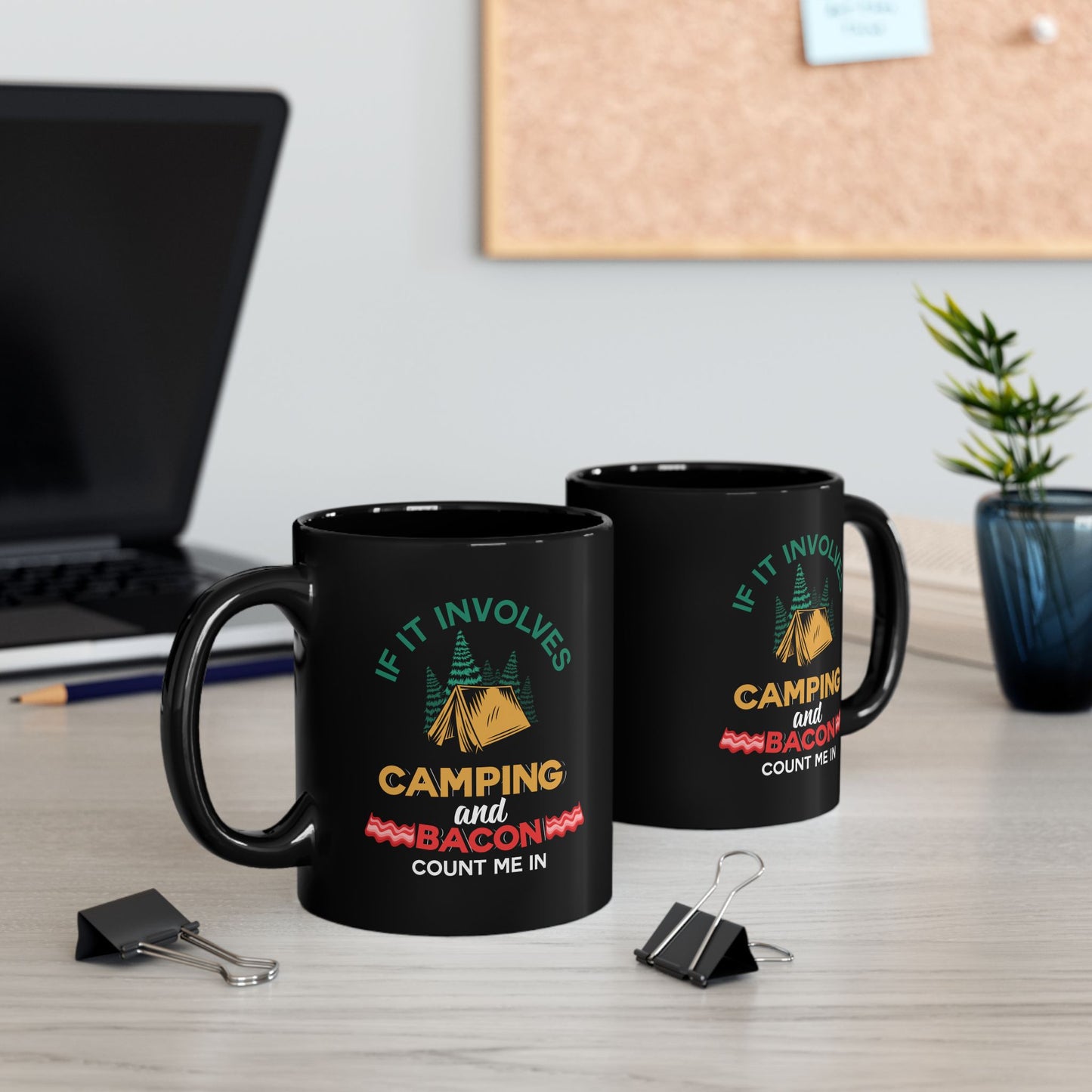 Adventure Mug - If It Involves Camping