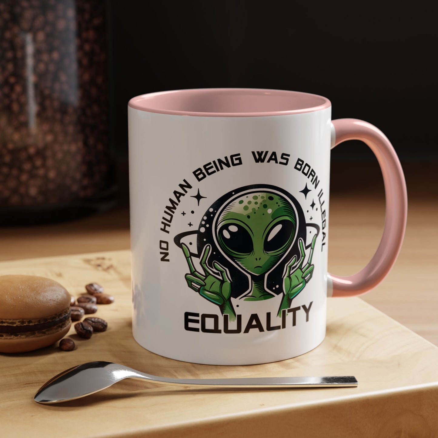 Alien Mug - No Human Being