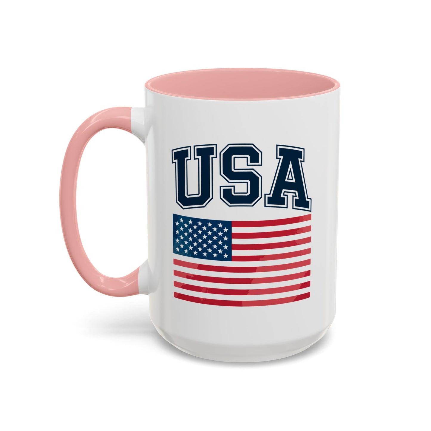 4th of July Mug - USA & Flag
