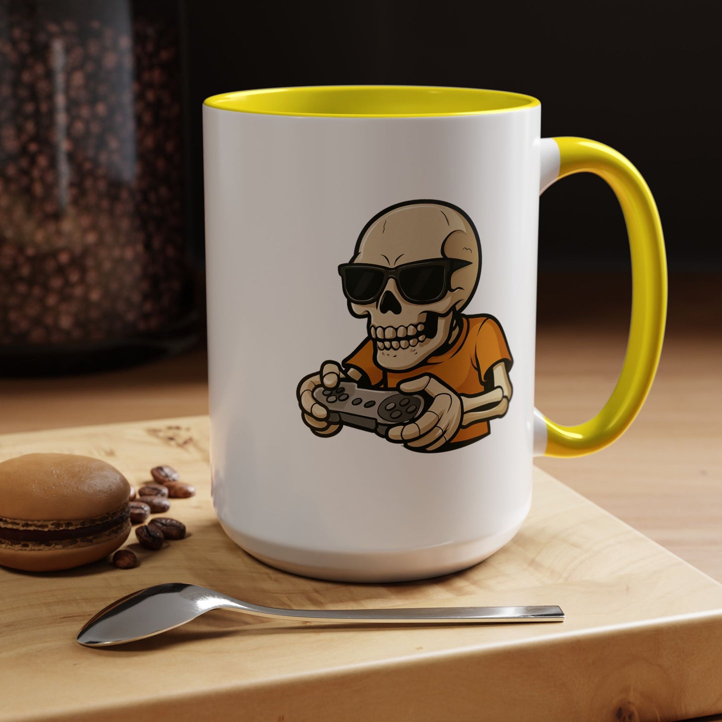Halloween Mug - Gaming Skeleton