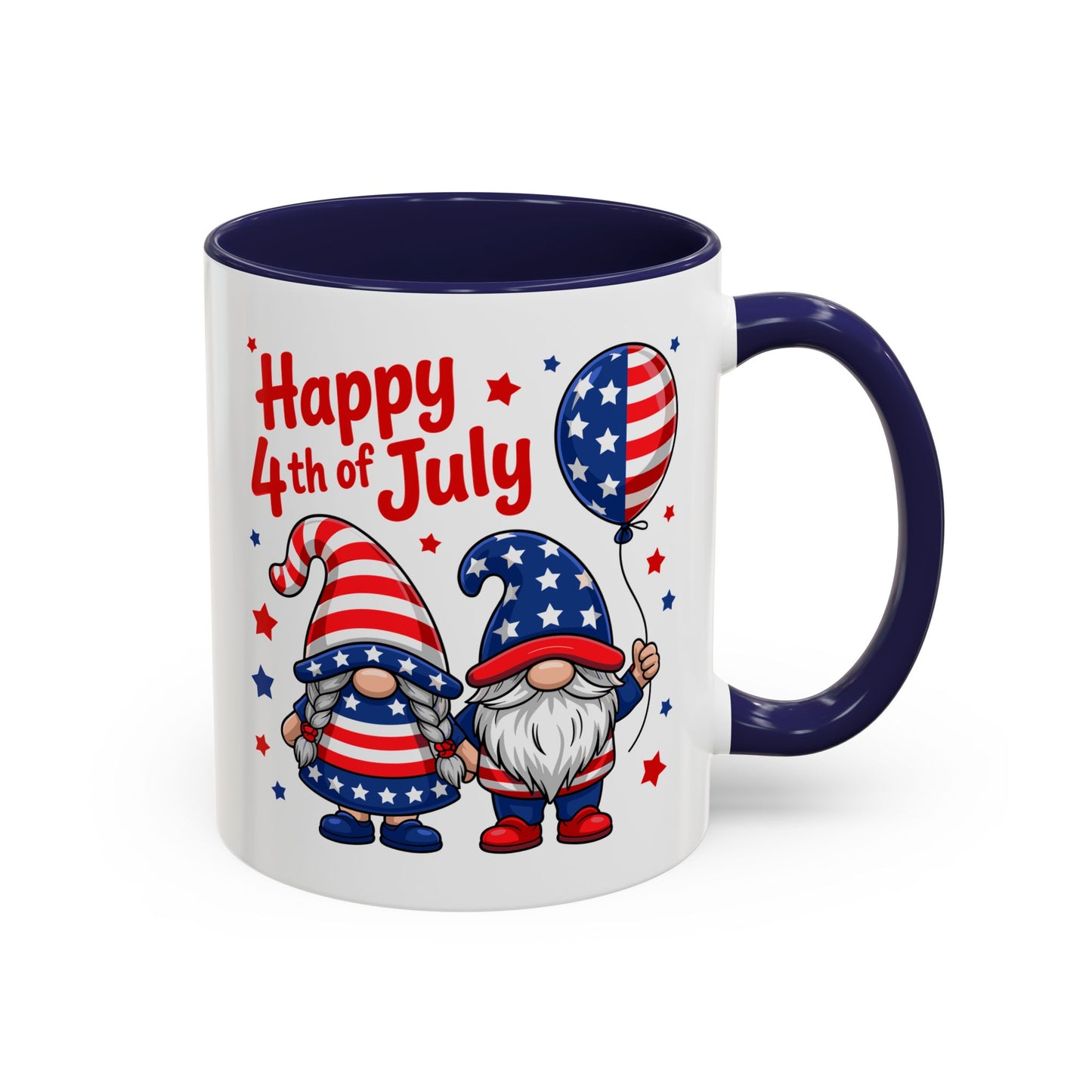 4th of July Mug - Happy 4th of July Gnomes
