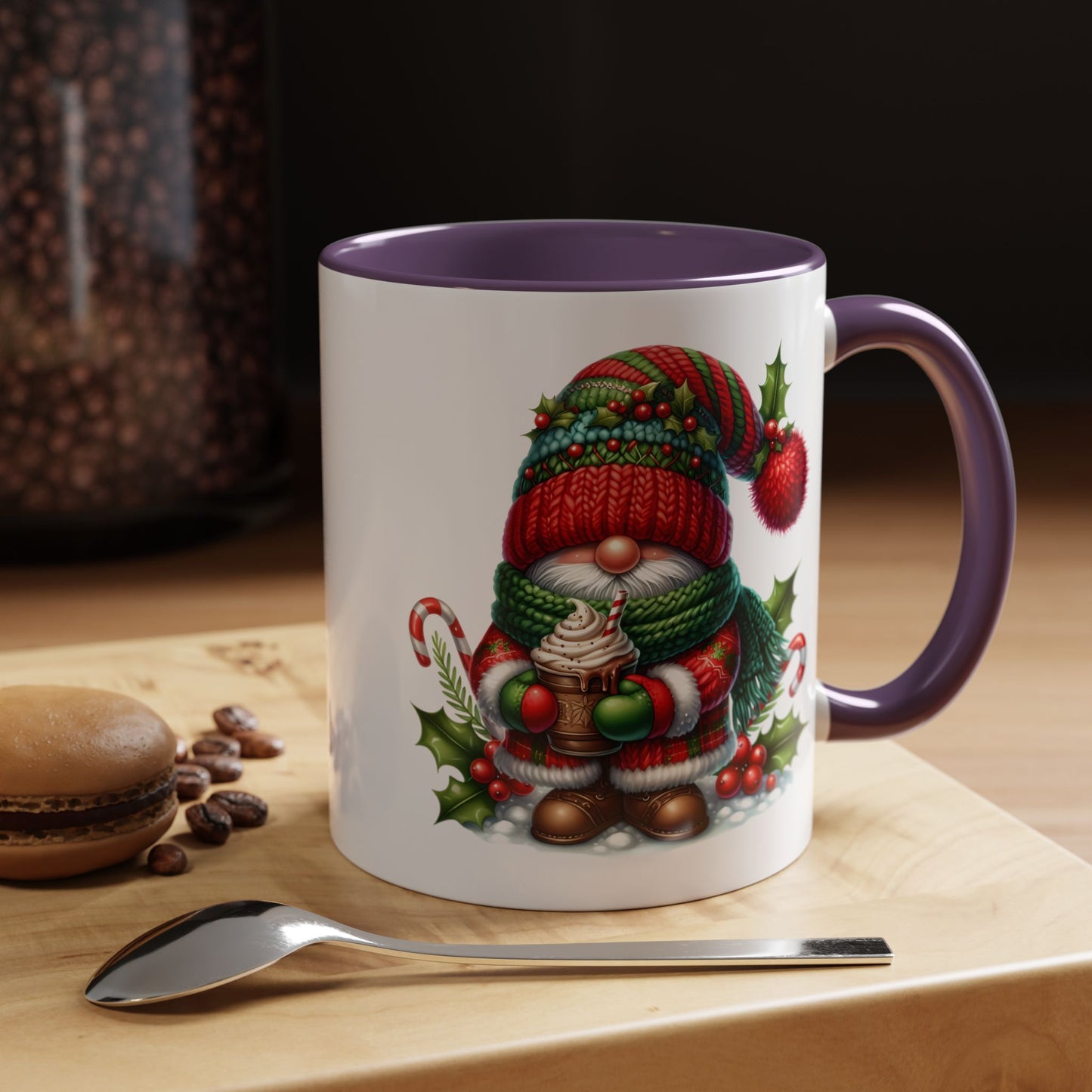 Christmas Mug - Gnome and Hot Chocolate
