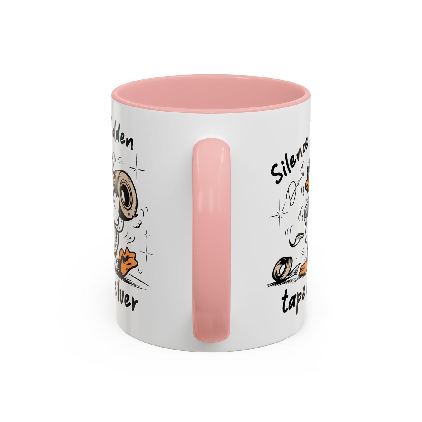 Humor Mug - Silence is Golden Duct Tape is Silver