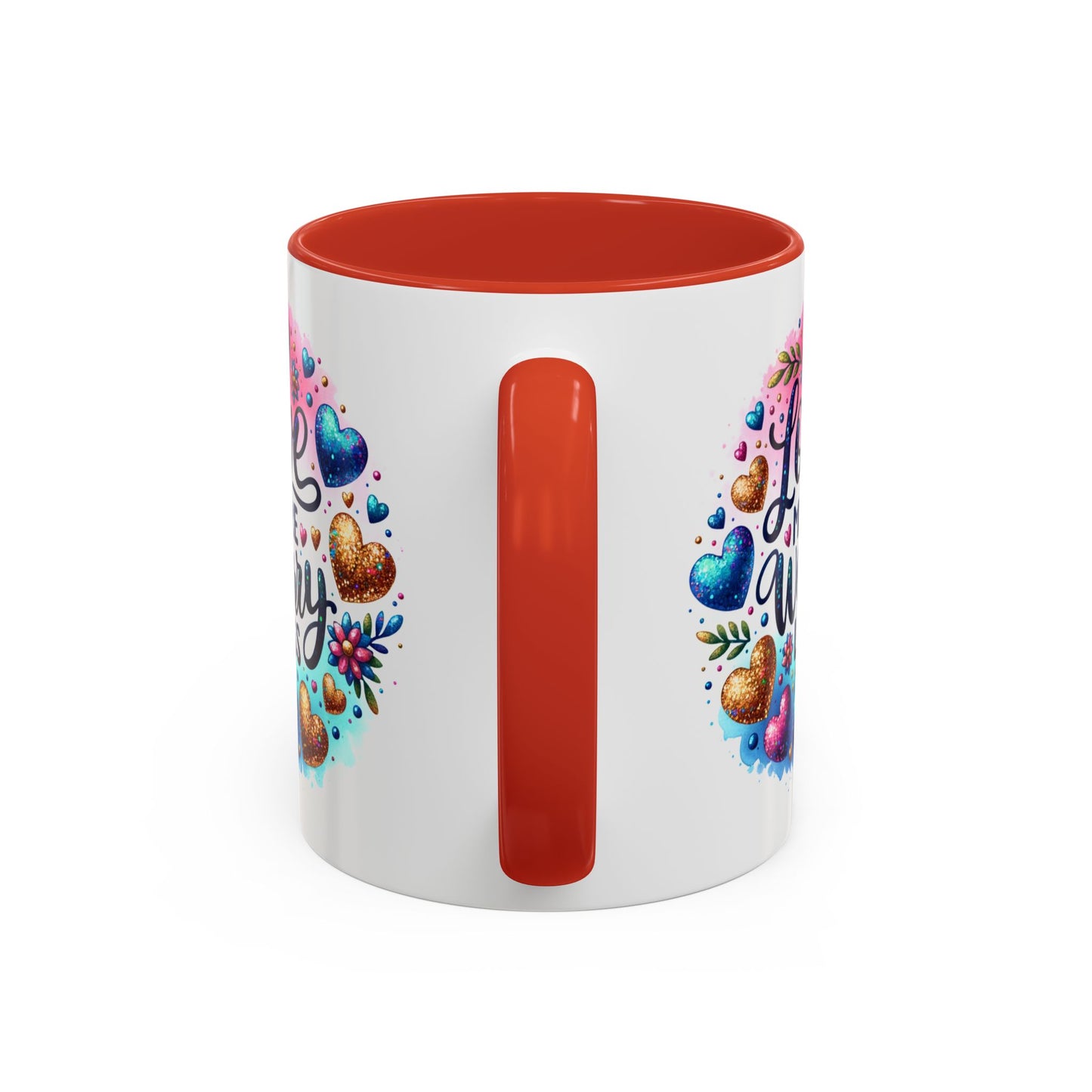 Wellness Mug - Love More Worry Less Circle
