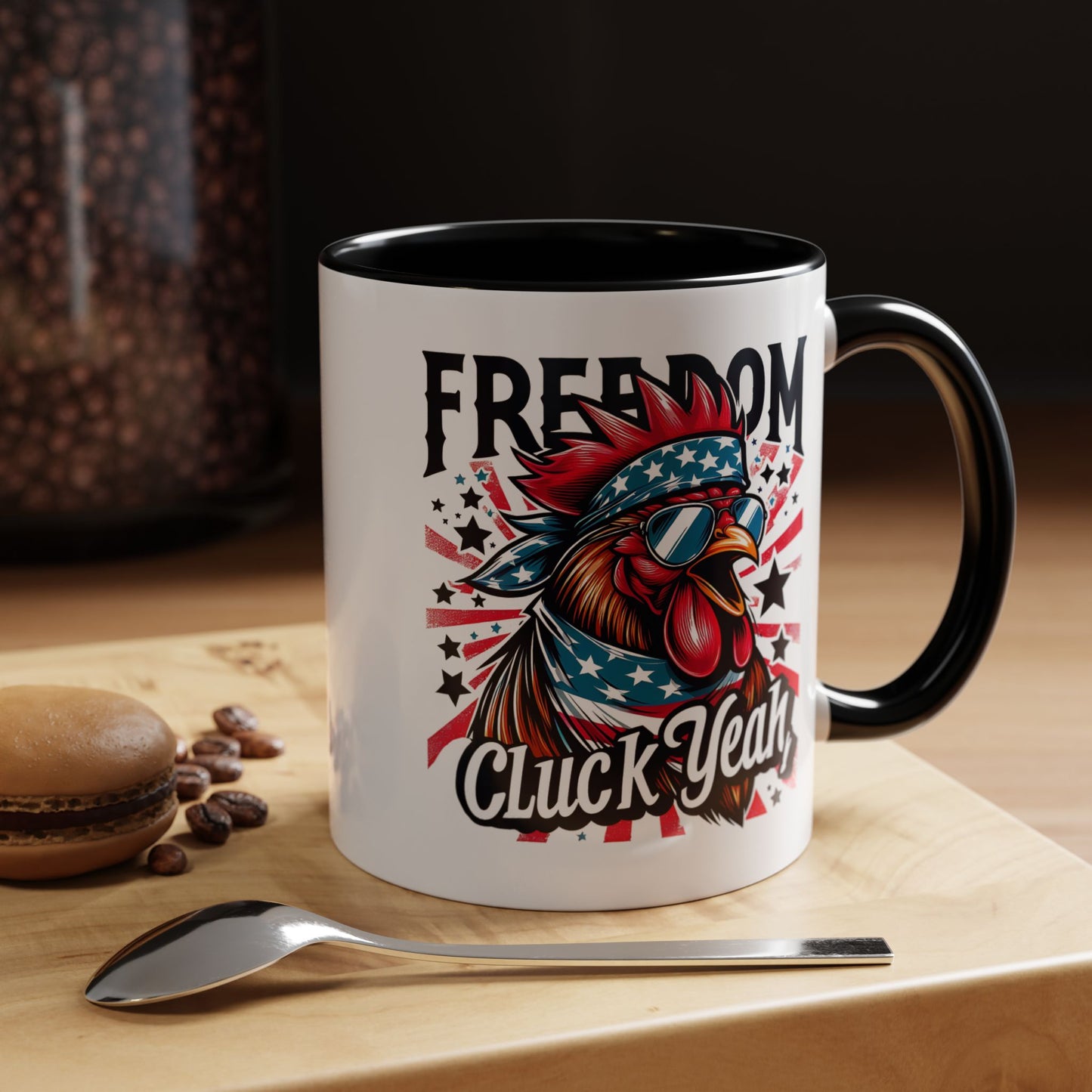 4th of July Mug - Freedom Cluck Yeah!