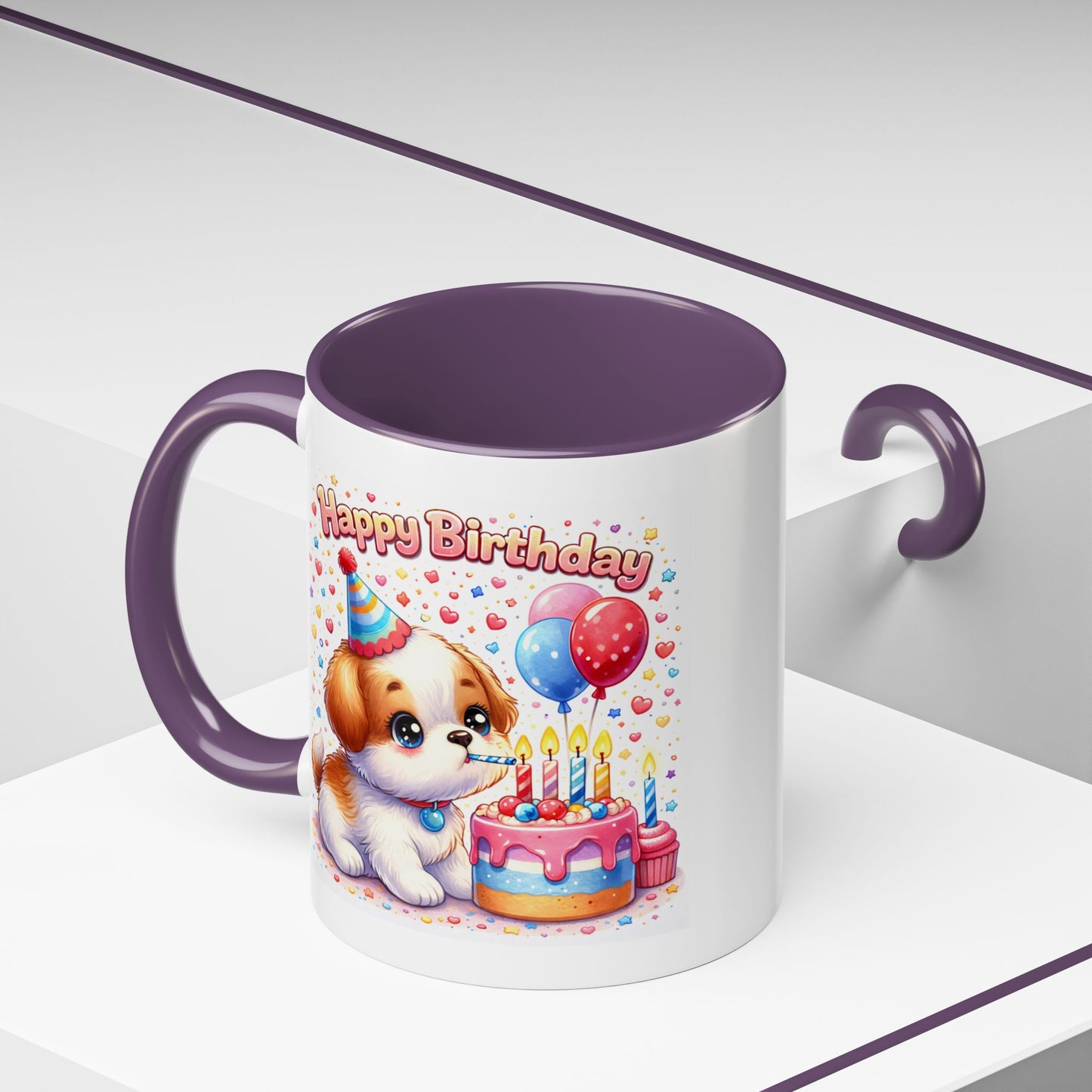 Birthday Mug - Puppy Cake