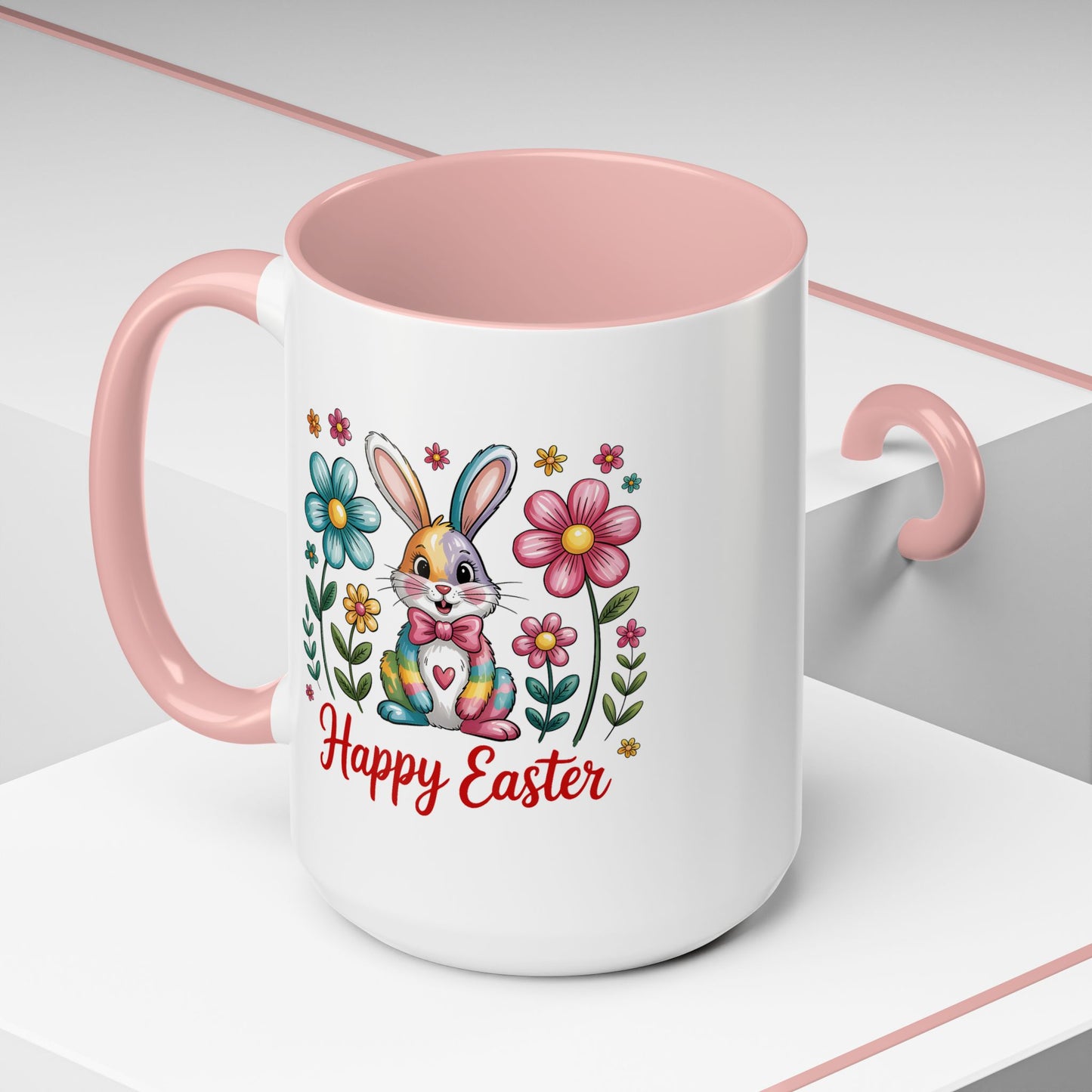 Easter Mug - Colorful Easter Bunny