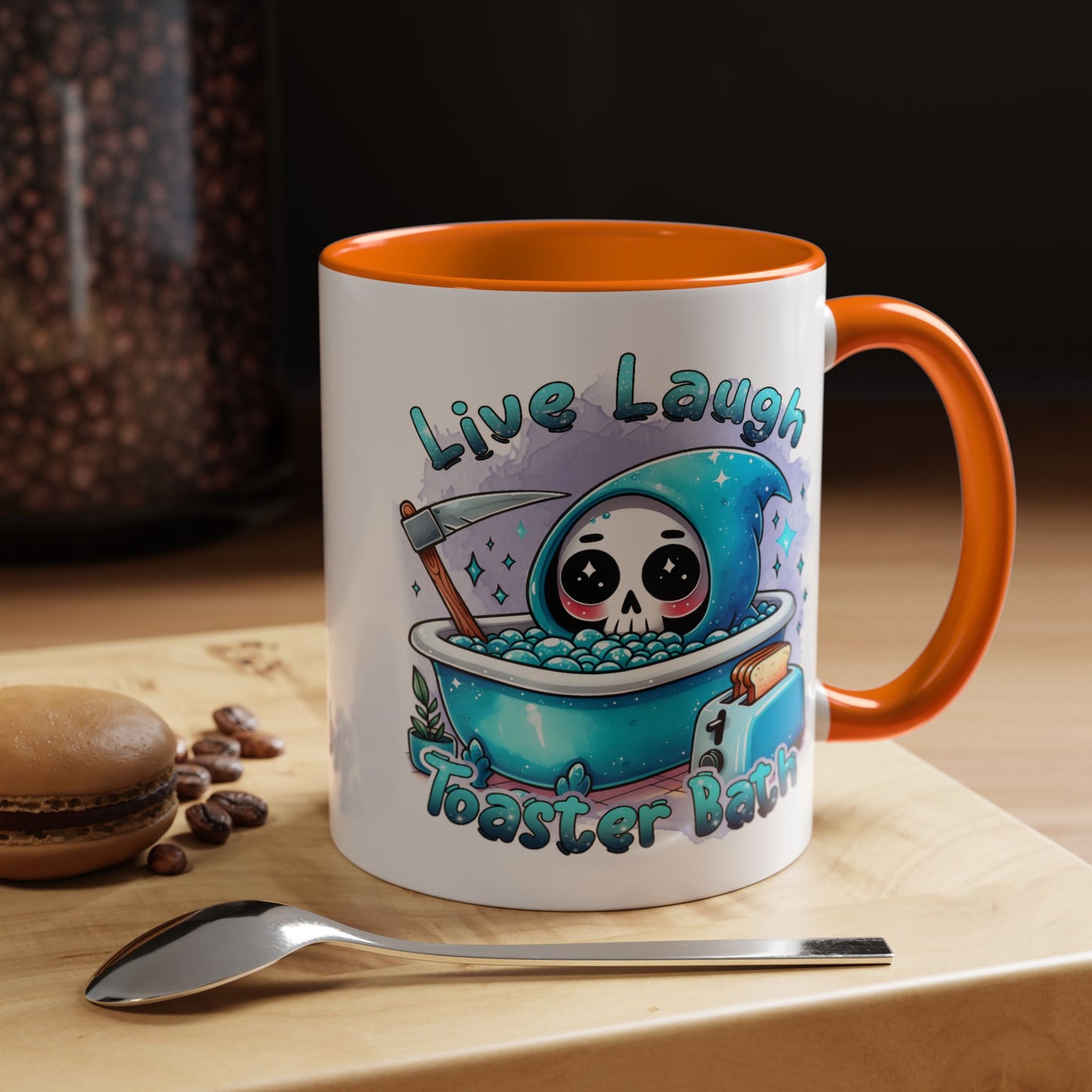 Adult Mug - Live Laugh Toaster Bath