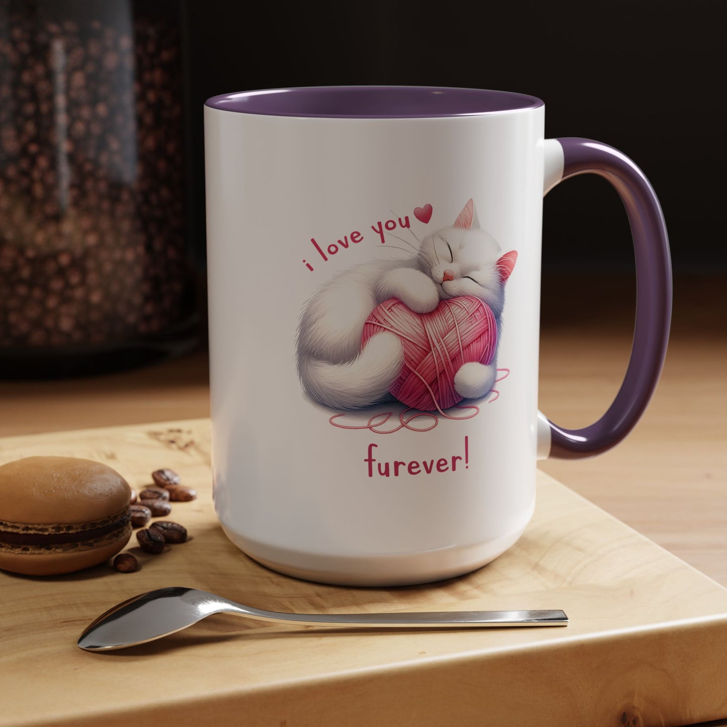Valentine's Day Mug - I Love You Furever