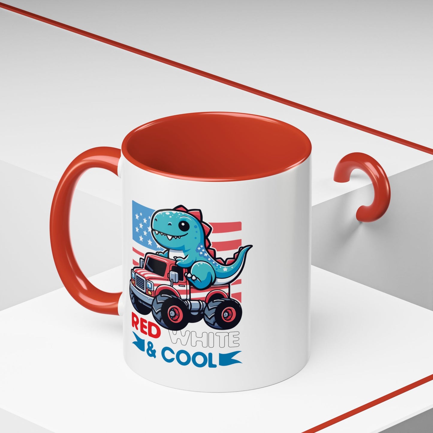 4th of July Mug - Red White & Cool
