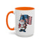 4th of July Mug - American Gnome 4