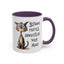 Humor Mug - Strong Coffee Brightens Your Mood