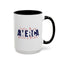 4th of July Mug - American Land of the Free Stars