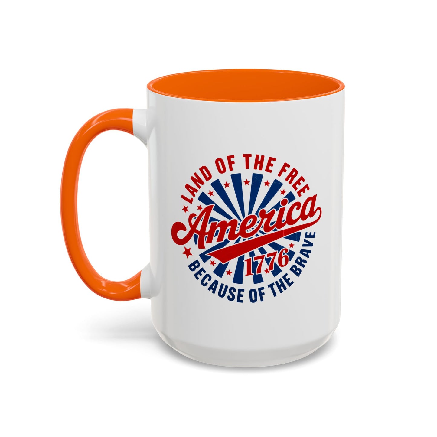 4th of July Mug - America 1776 Land of the Free