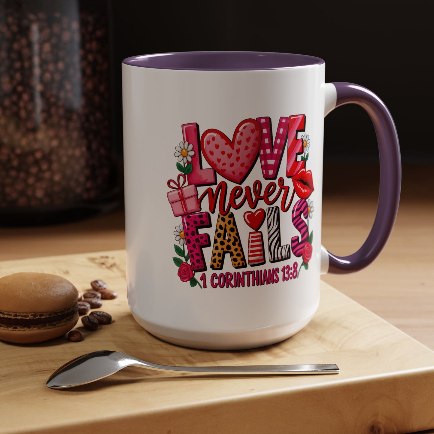 Anniversary Mug - Love Never Fails