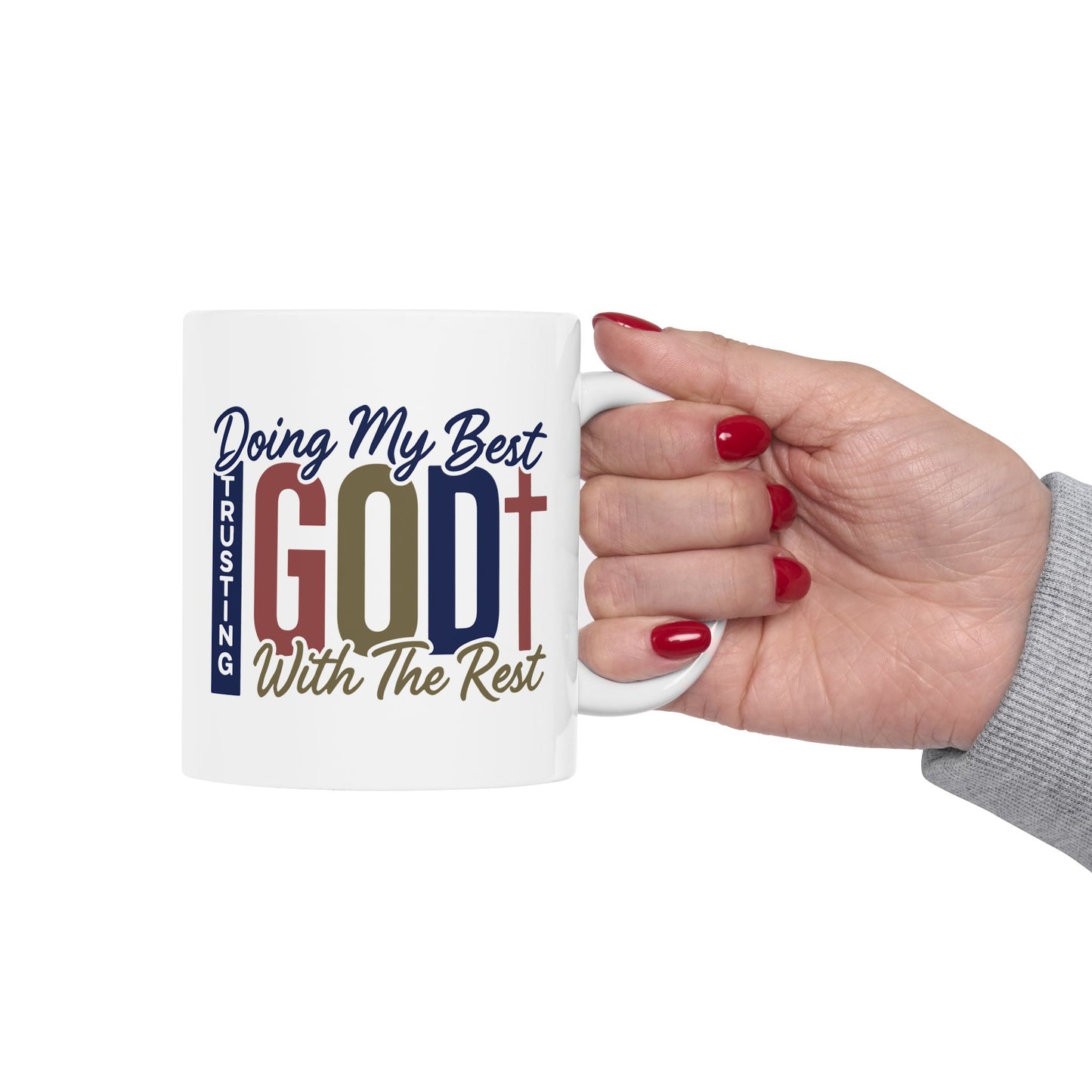 Religious Mug - Doing My best