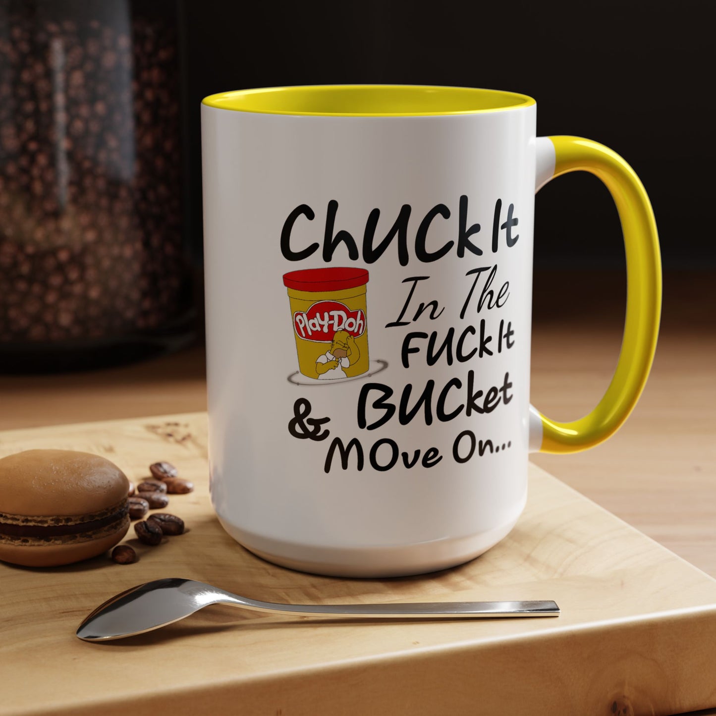 Adult Mug - Chuck It in The Fuck it Bucket