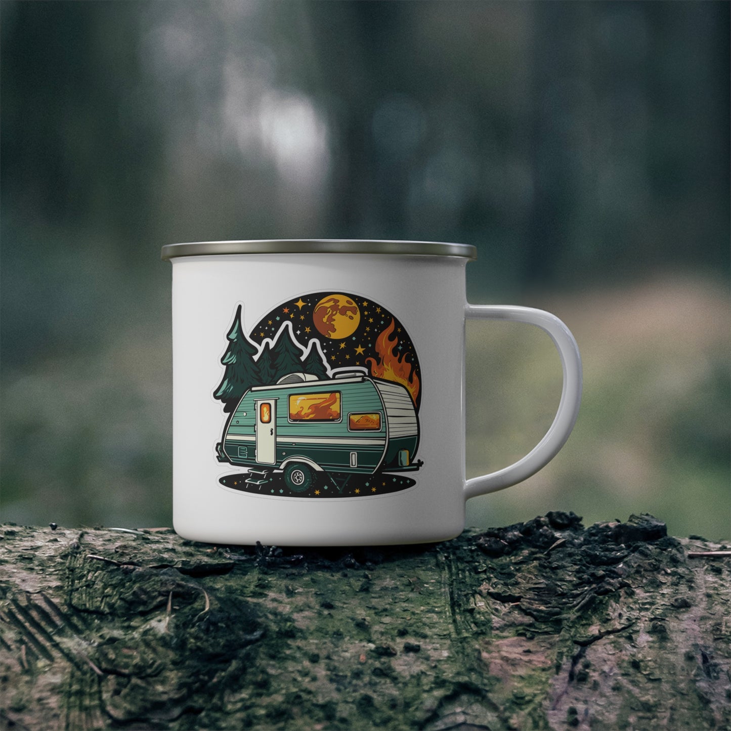 Adventure Mug - Nightime Camper