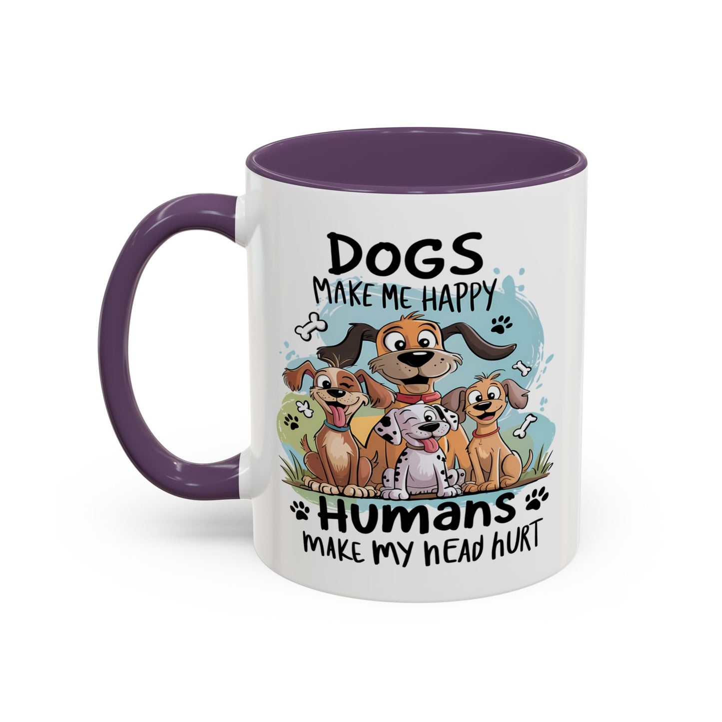 Animal Mug - Dogs Make Me Happy