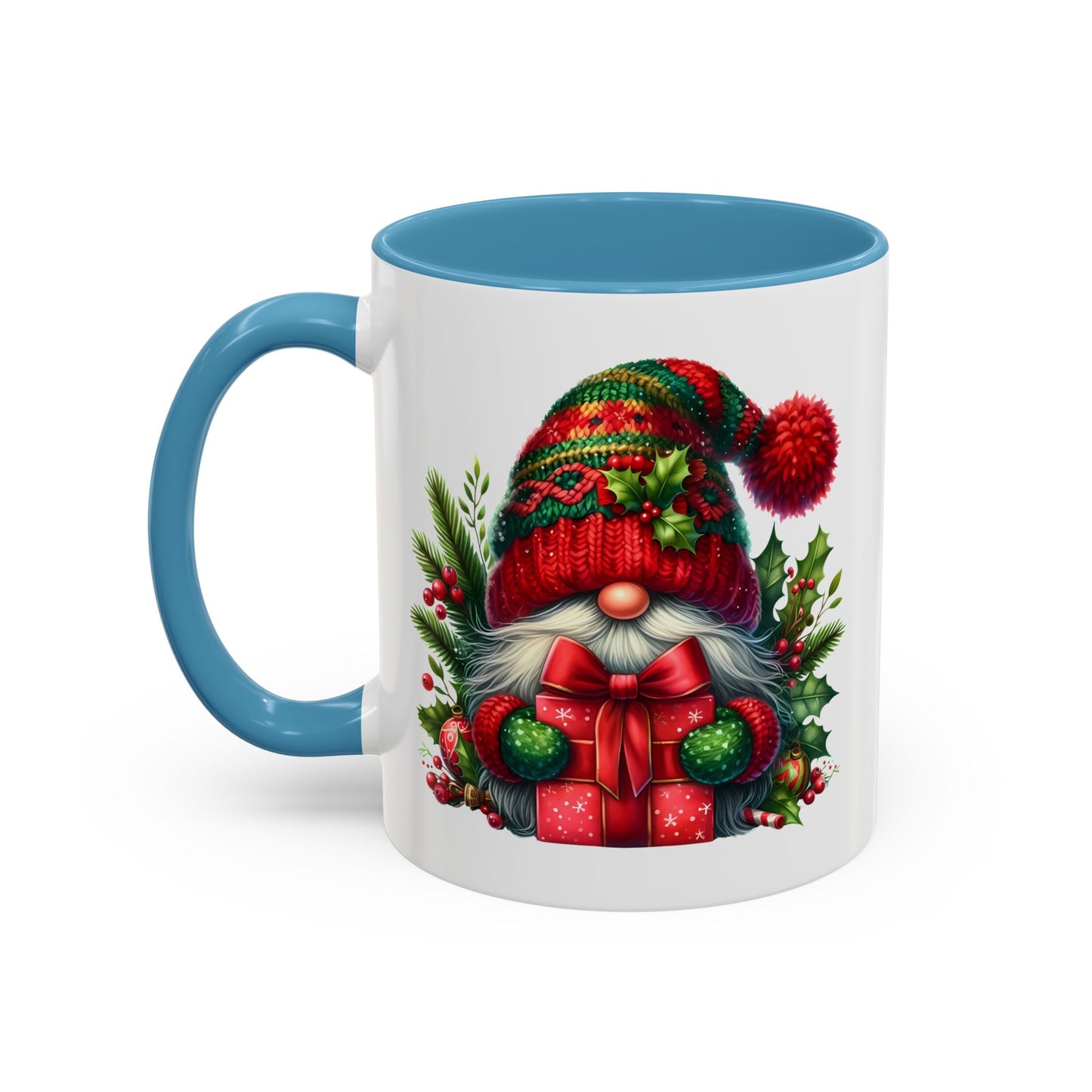 Christmas Mug - Gnome with Wrapped Present