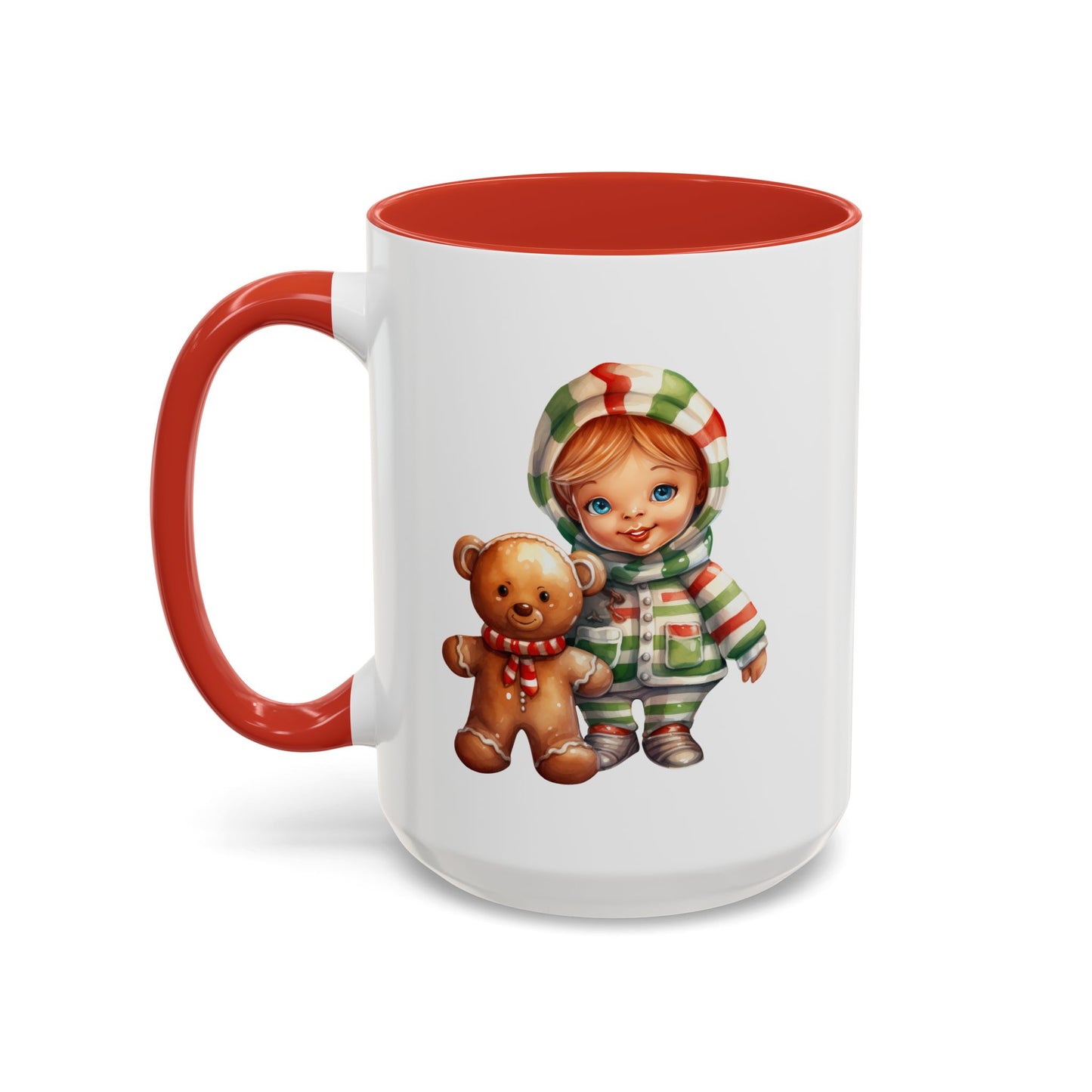 Christmas Mug - Gingerbread Man & Girl