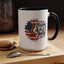 4th of July Mug - Happy 4th of July Sunflower USA Flag