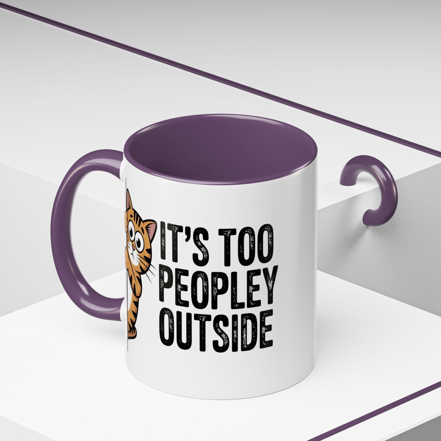 Animal Mug - It's Too Peopley Outside