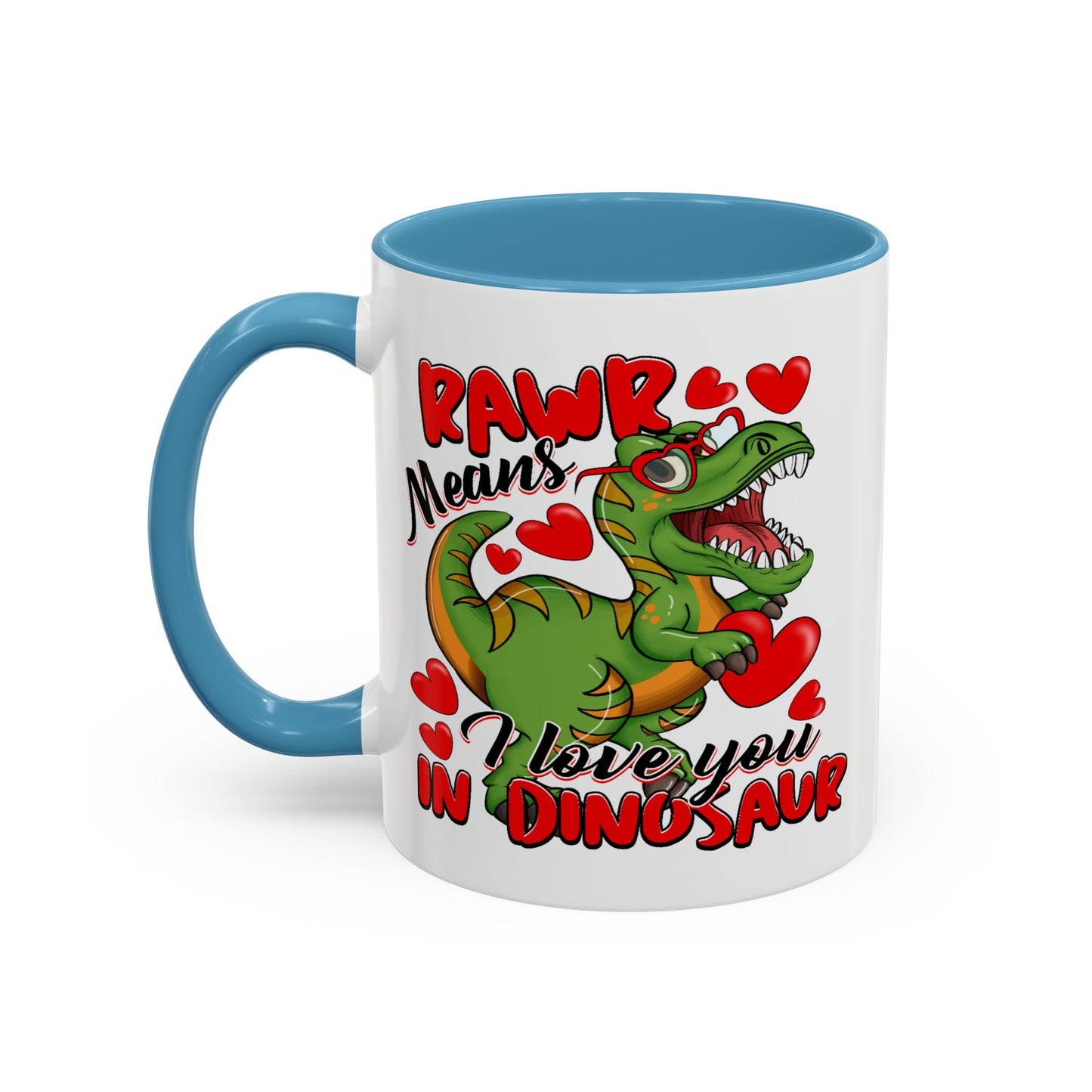 Anniversary Mug - Rawr Means I Love You