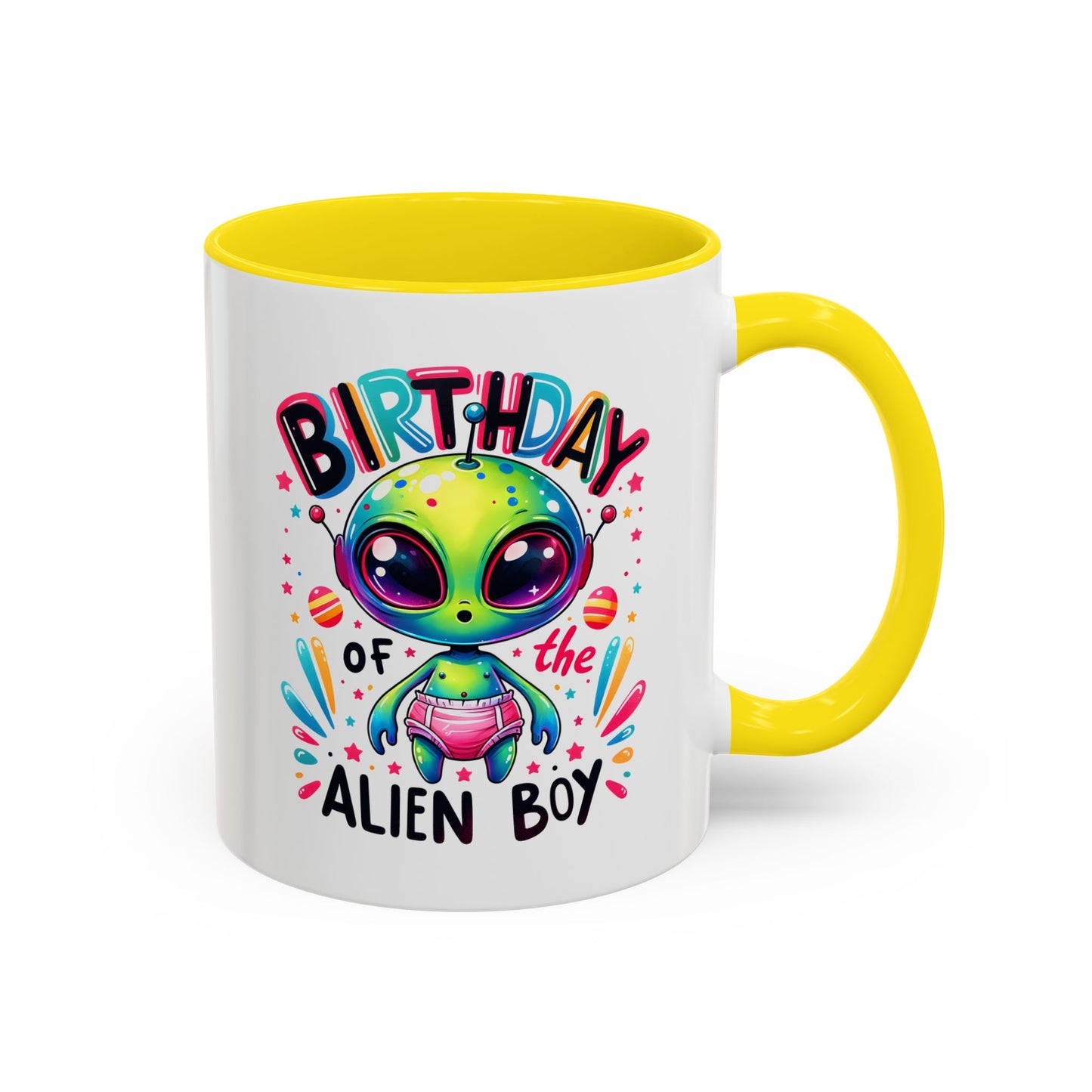 Alien Mug - Birthday Alien Boy