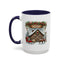 Christmas Mug - Reindeer Barn Sleigh Reindeer