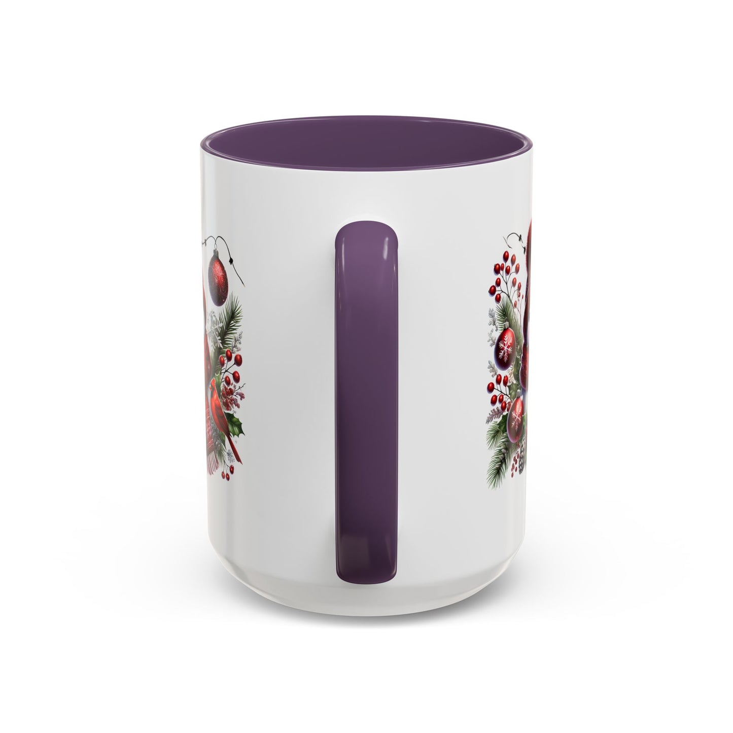 Christmas Mug - Burgundy Snowman
