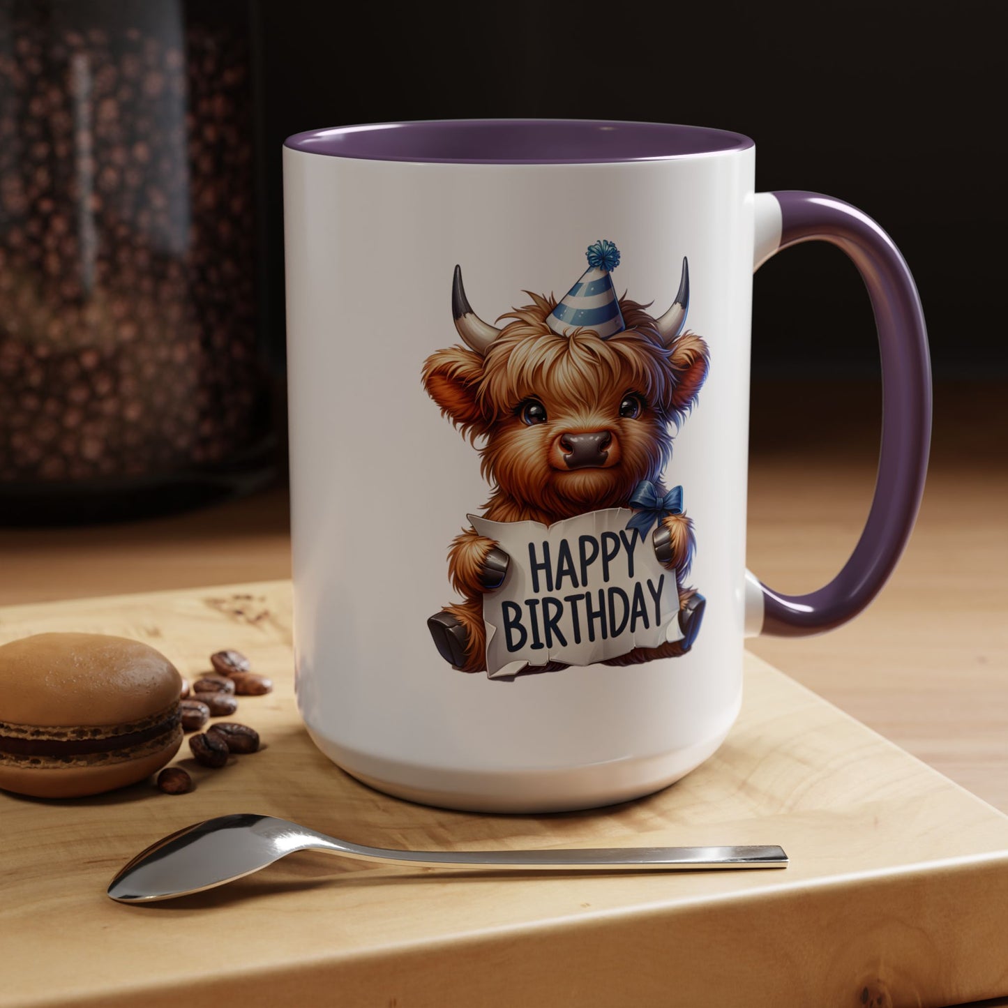 Birthday Mug - Highland Clipart