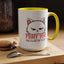 Adult Mug - Fluff You White Cat