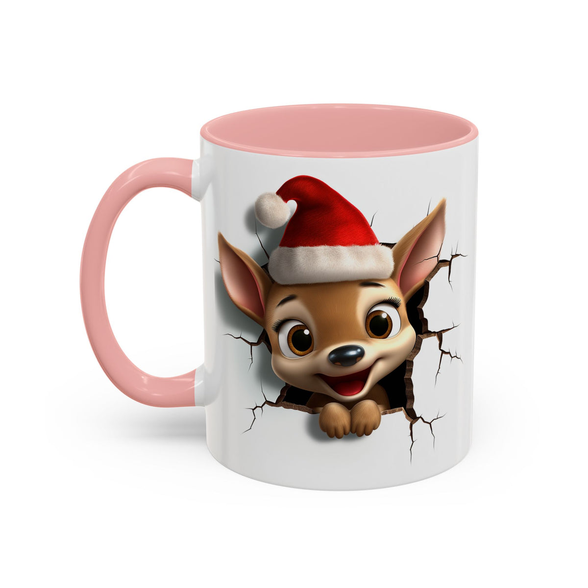 Chistmas Mug - Reindeer 3D 1