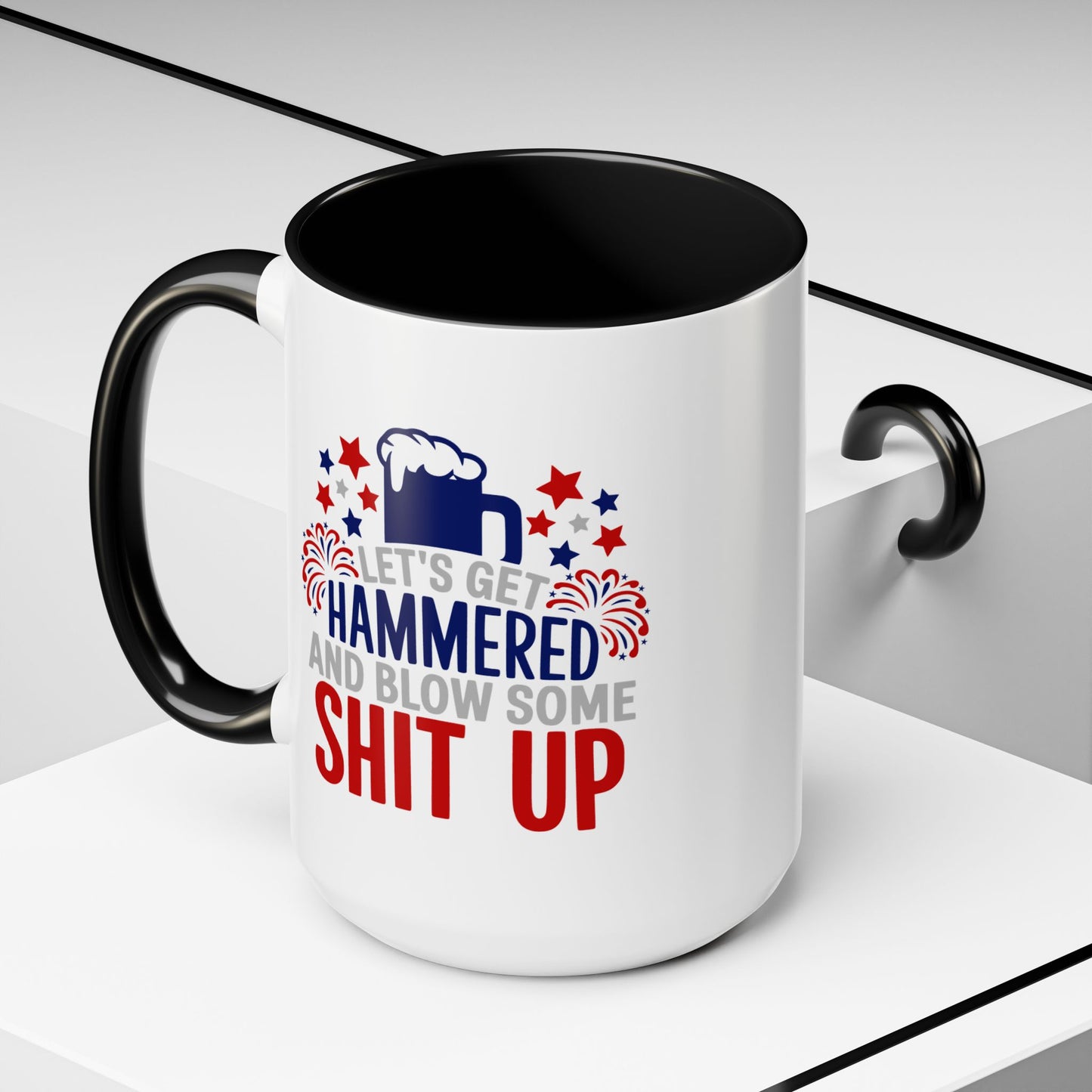 4th of July Mug - Let's Get Hammered