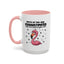 Humor Mug - Word of The Day Exhaustipated