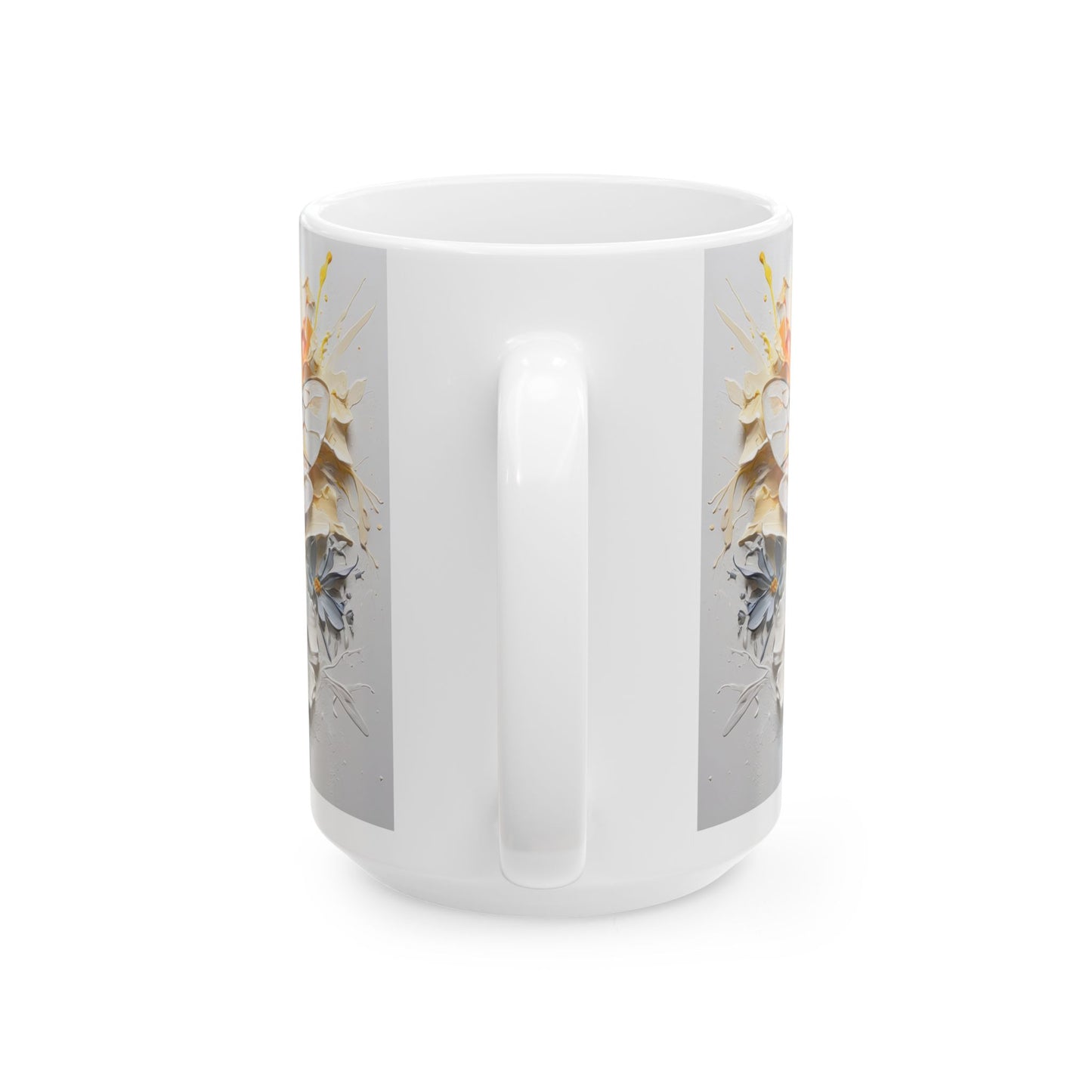Artistic Mug - Bee Oil Painting