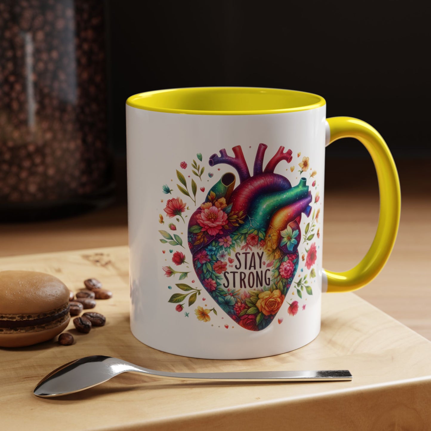Wellness Mug - Stay Strong Heart