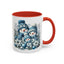 Christmas Mug - Blue Snowman Family