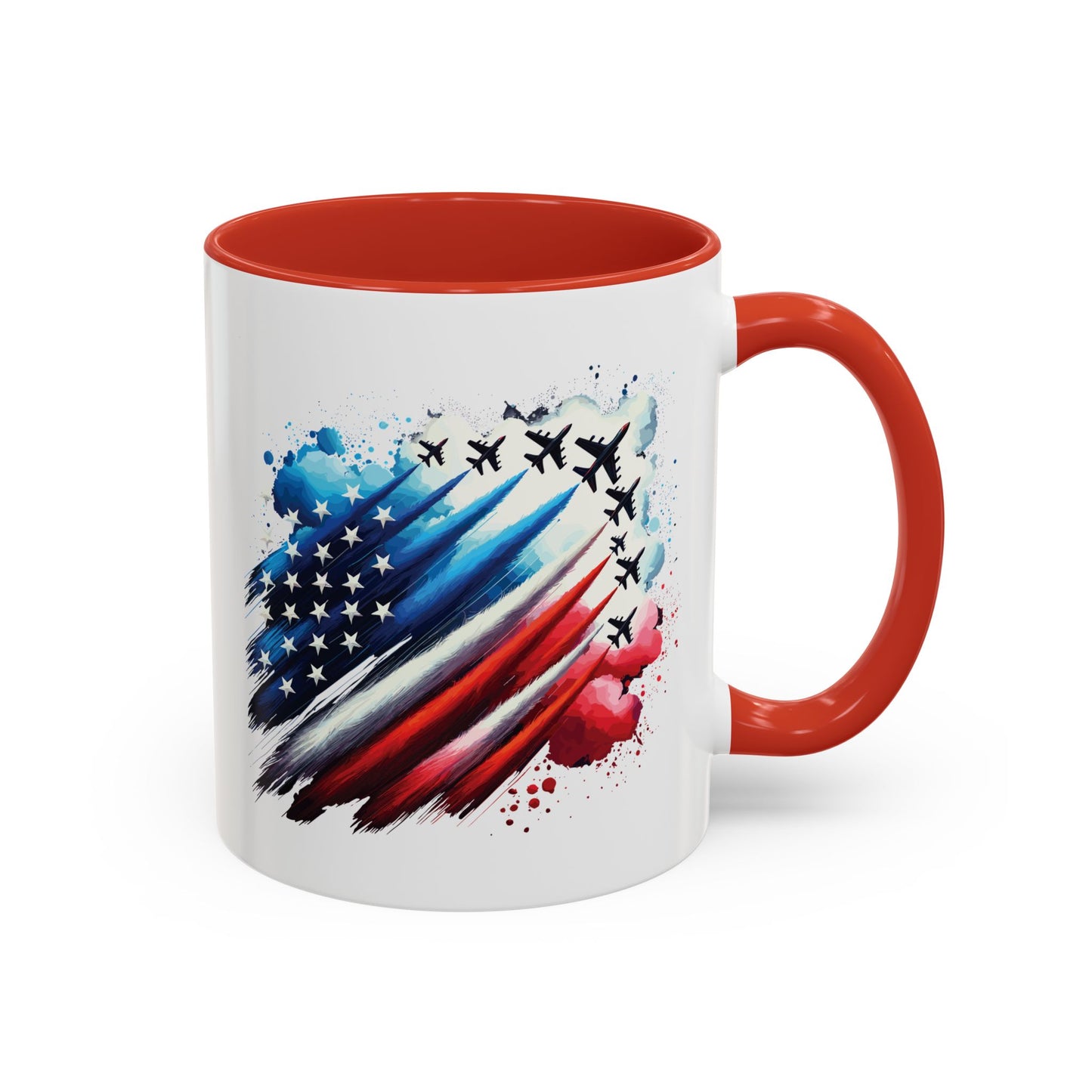 4th of July Mug - Fighter Jets USA Patriotic