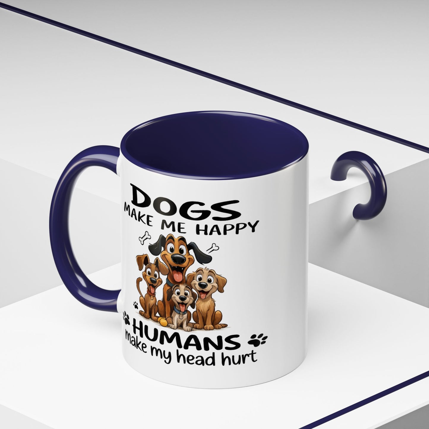 Animal Mug - Dogs Make Me Happy