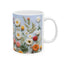 Artistic Mug - Felted Flowers 3