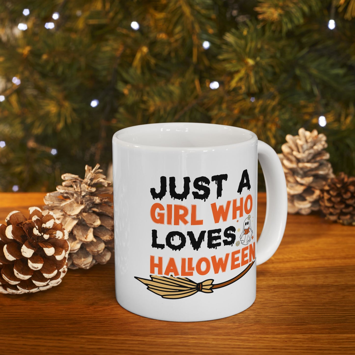Halloween Mug - Just A Girl Who