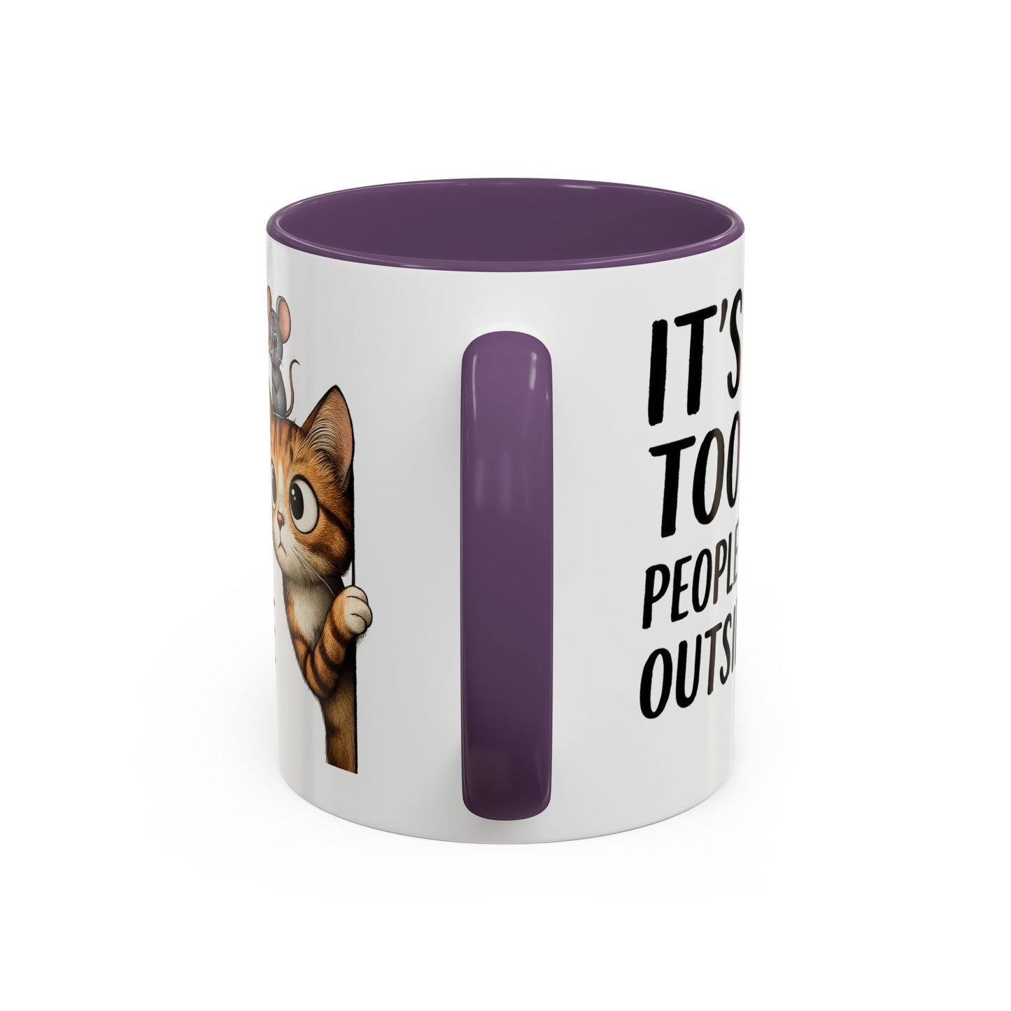 Animal Mug - It's Too Peopley Outside