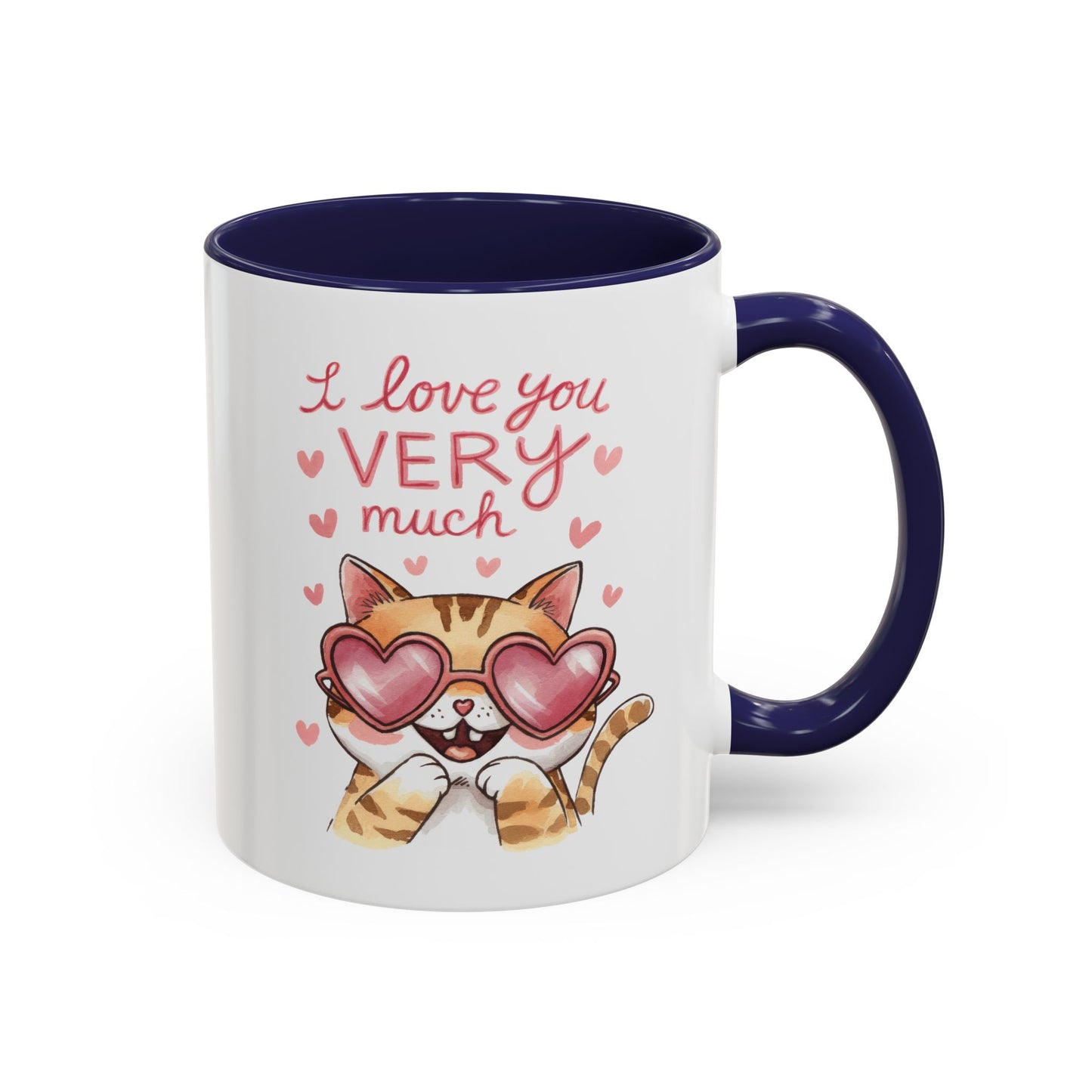 Valentine's Day Mug - I Love You Cat