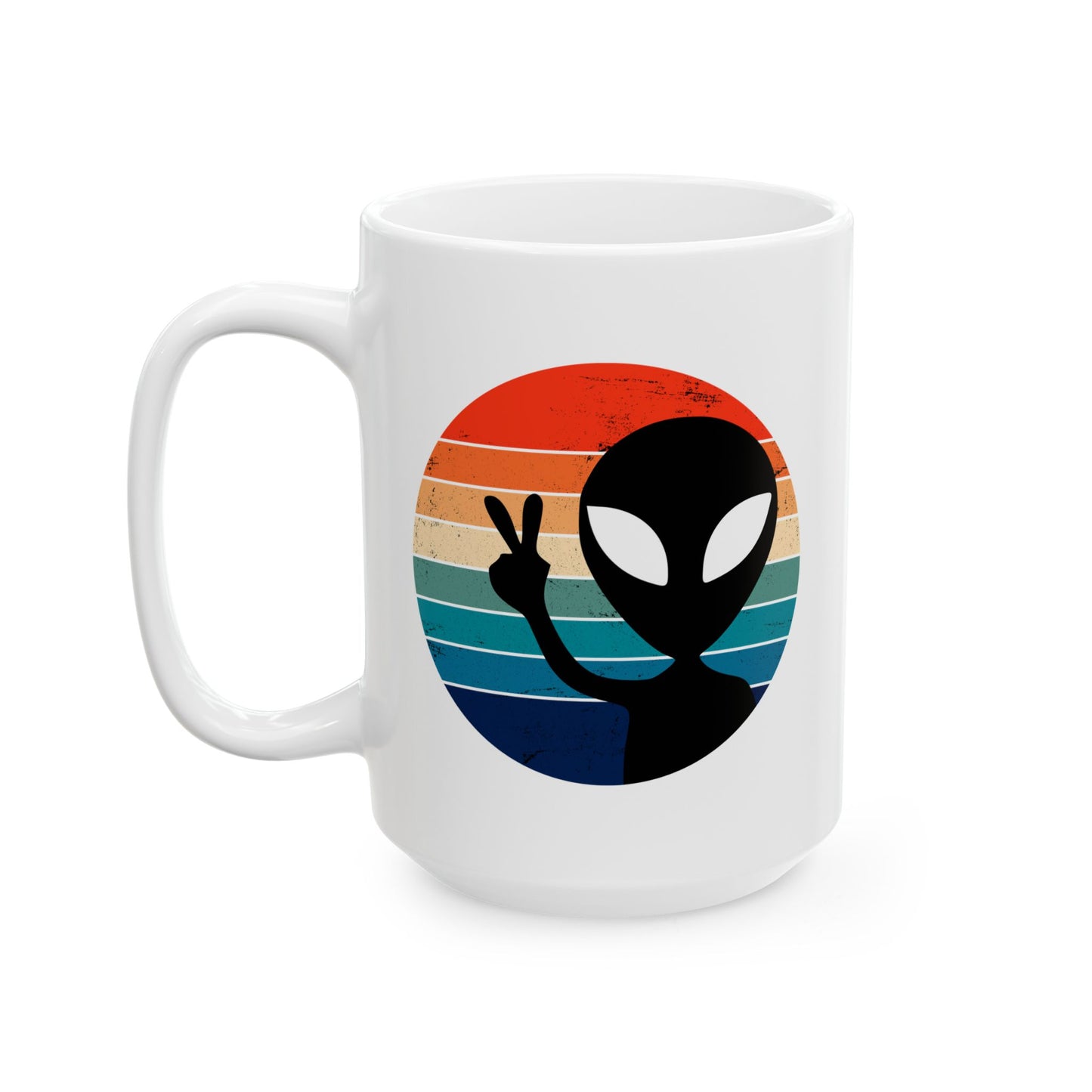 Alien Mug - Peace Alien
